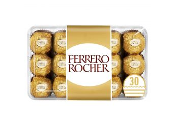 Ferrero Rocher Chocolates T-30pcs Gift Box, 375g
