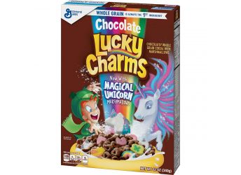 General Mills Chocolate Lucky Charms, 340g