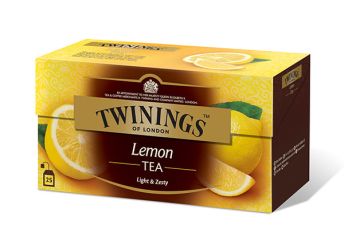 Twinings Of London Lemon Tea Light & Zesty 25 Tea Bag 50g (Imported)