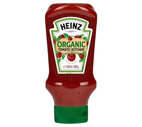 Heinz Organic Tomato Ketchup, 580g (Imported)