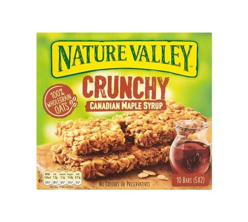 Nature Valley Canadian Maple Syrup Cereal Bars 10 Bars,210g