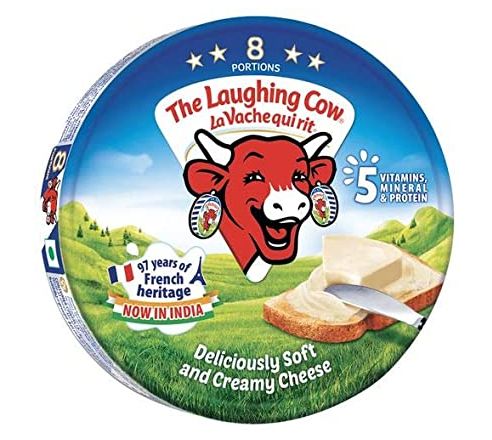 Laughing Cow Deliciously Soft and Creamy Cheese Cube 8 Portion, 120g