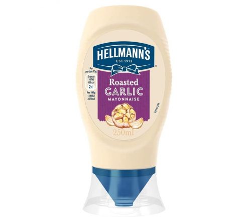 Hellmann's Roasted Garlic Mayonnaise, 250 g (Imported)