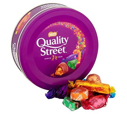 Quality Street Assorted Chocolates Tin Jar, 240 g