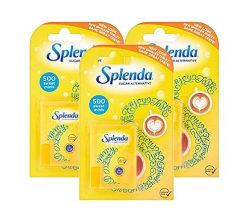 Splenda Sugar Alternative 500 sweet mini, 3 x 7.5 g (Imported) , Pack of 3
