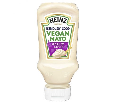Heinz Seriously Good Vegan Mayo Garlic Aioli, 215 g / 220 ml (Imported)