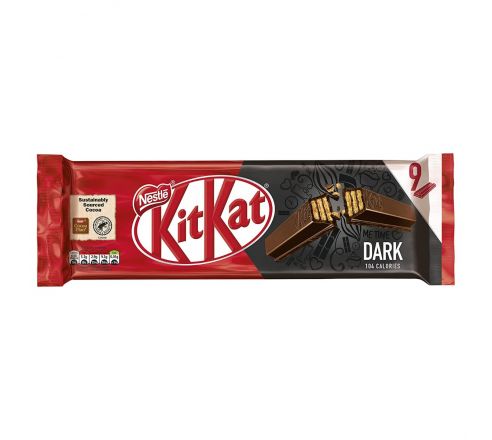 Nestle Kitkat 2 Finger Dark Chocolate Biscuit Bar, 186.3 g (Imported)