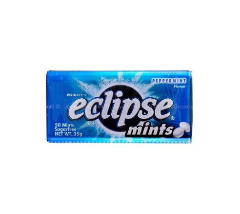 Wrigley's Eclipse Peppermint Sugarfree Mint Tin 35g (Imported)