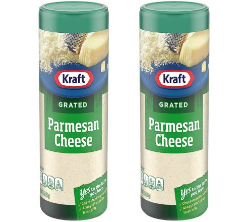 Kraft Parmesan Cheese Grated, 2 x 85 g
