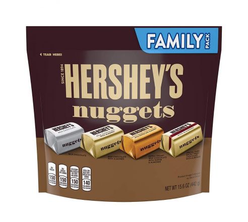 Hershey's Nuggets Assortment Chocolate Family Pack,442g