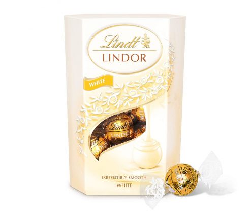 Lindt Lindor  White Chocolate Smooth Truffles,200g