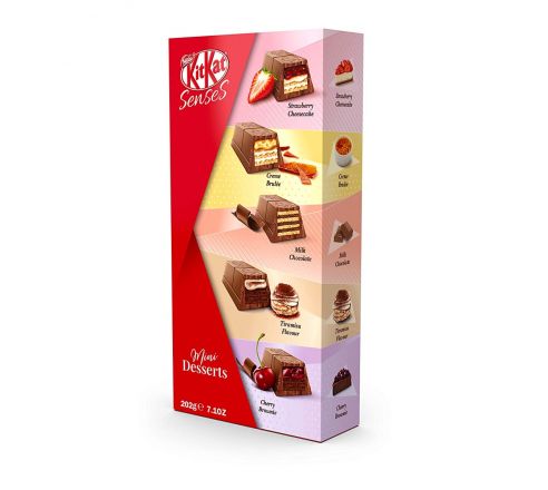 Nestle Kitkat Senses Assorted Mini Desserts Box, 202g (Imported)