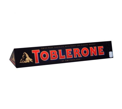 Toblerone  Dark Chocolate - Honey and Almond Nougat,100g