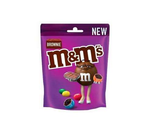 M&M's Brownie Chocolate Pouch Limited Edition 200g