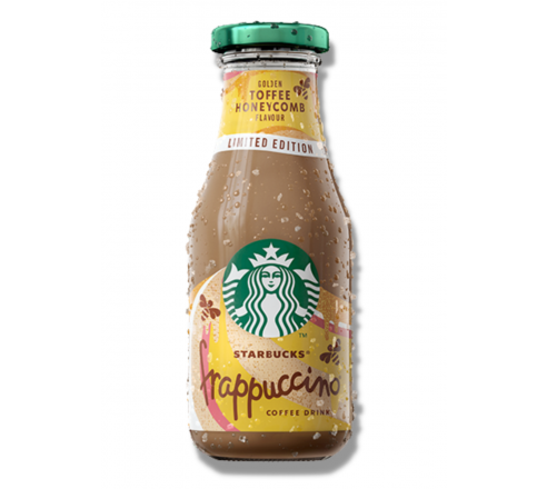 Starbucks Golden Toffee Honey Comb Flavour Frappuccino Coffee Drink (Limited Edition) 100ml 